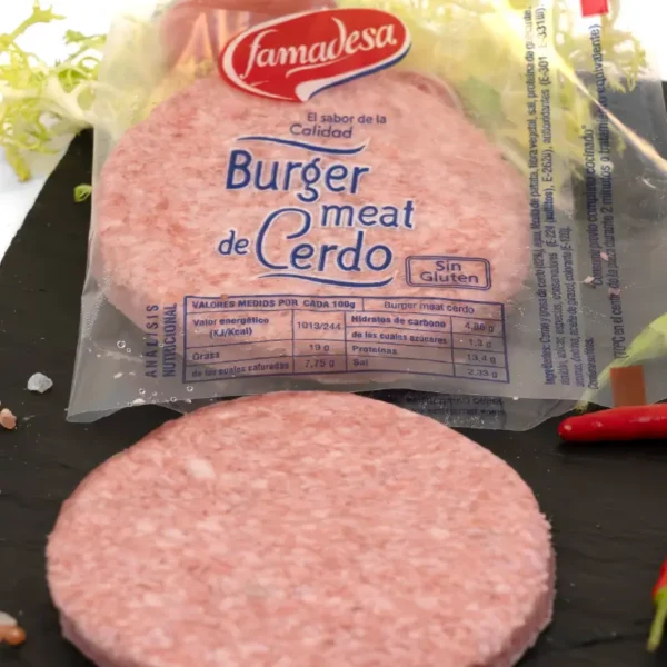 Hamburguesa de Pollo Famadesa 85g Sin gluten